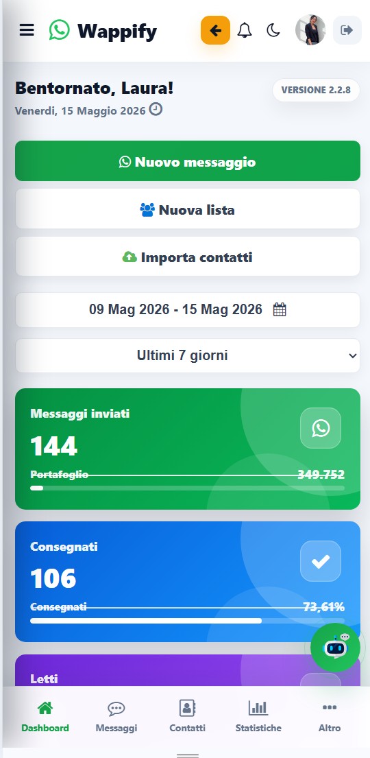 Wappify web app mobile su smartphone